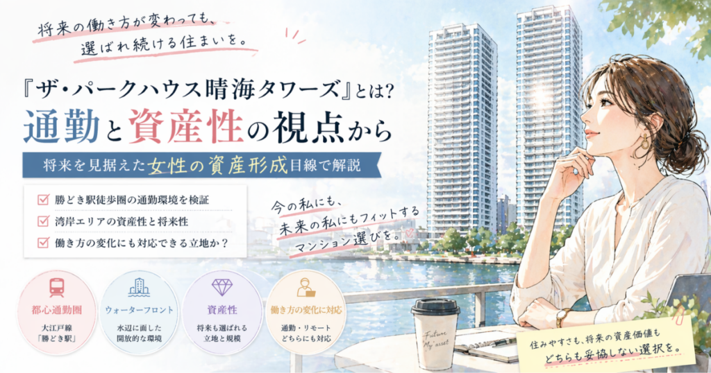 『ザ・パークハウス晴海タワーズ』とは？通勤と資産性の視点から